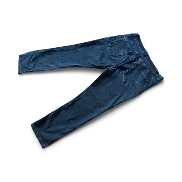 Au Noir Dean Amsterdam Slim Straight Dark Blue Denim Jeans - Size 35 - Picture 5 of 14